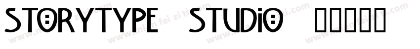 Storytype Studio字体转换
